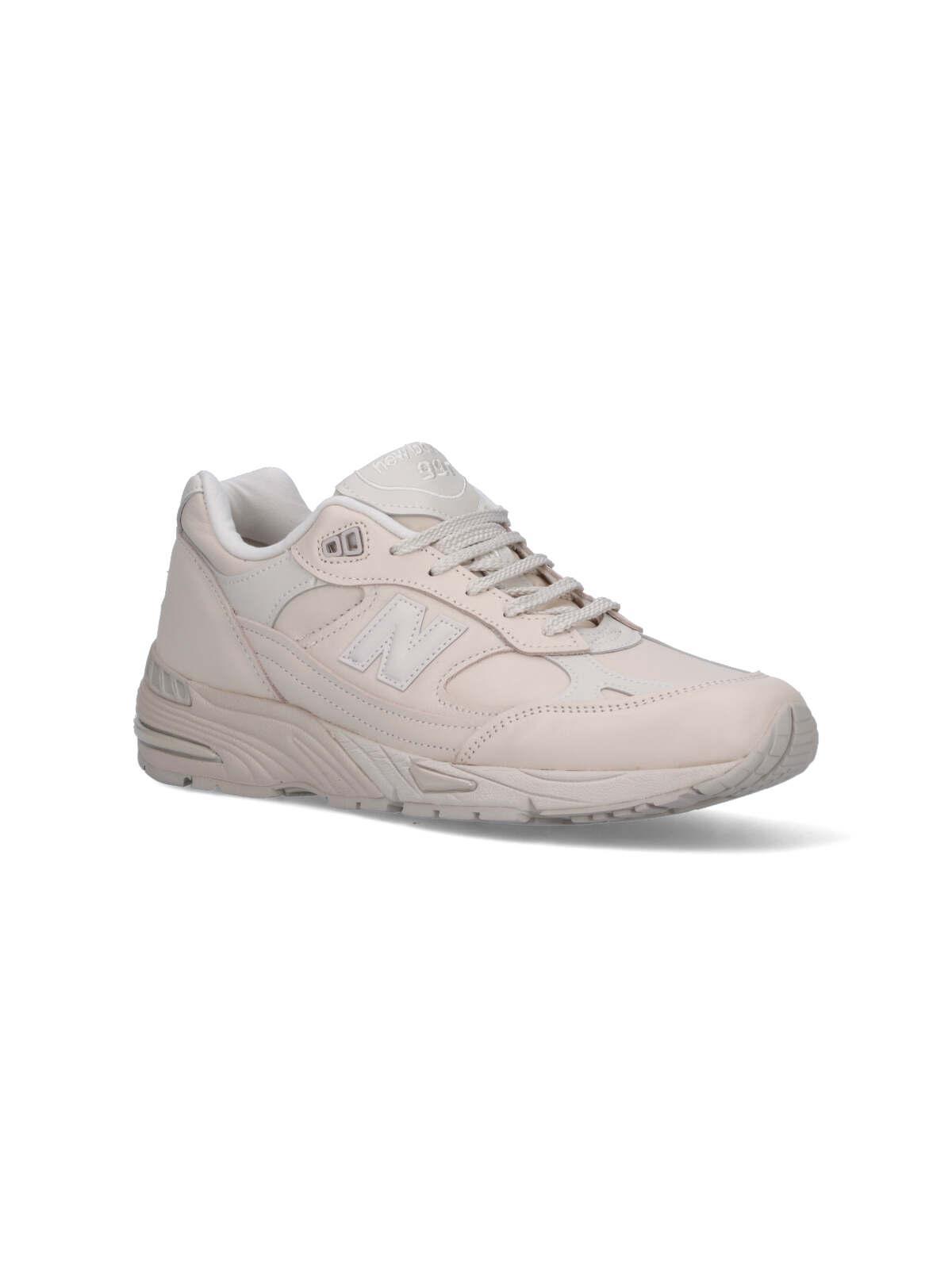 NEW BALANCE 'made In Uk 991v1' Sneakers In White Product Image