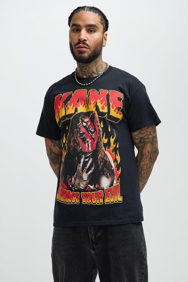 WWE Kane Fear The Monster Short Sleeve Tee - Black Product Image