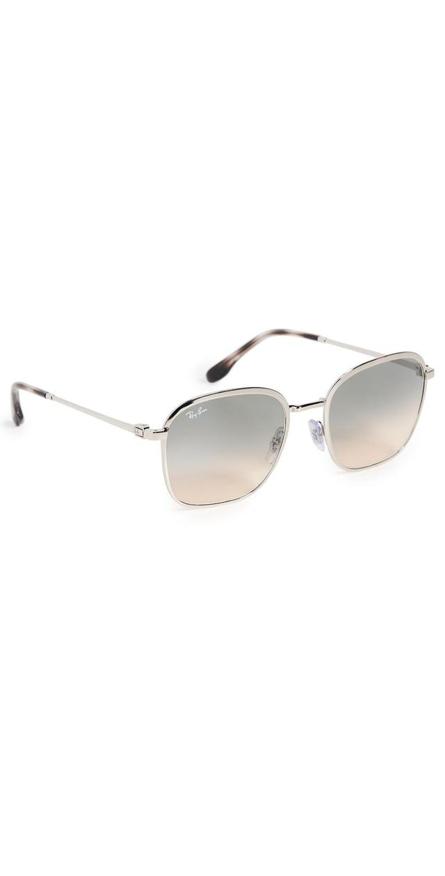 Womens RB3720 Square Sunglasses Product Image