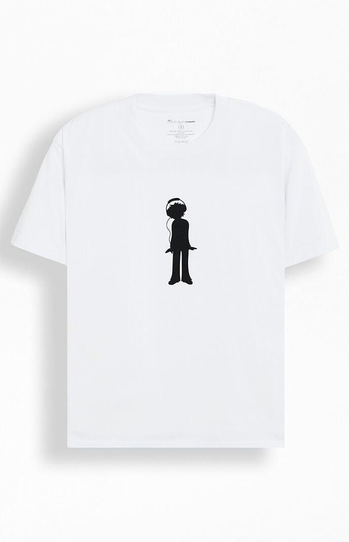 Midnight Rave Men's Headphones T-Shirt Product Image