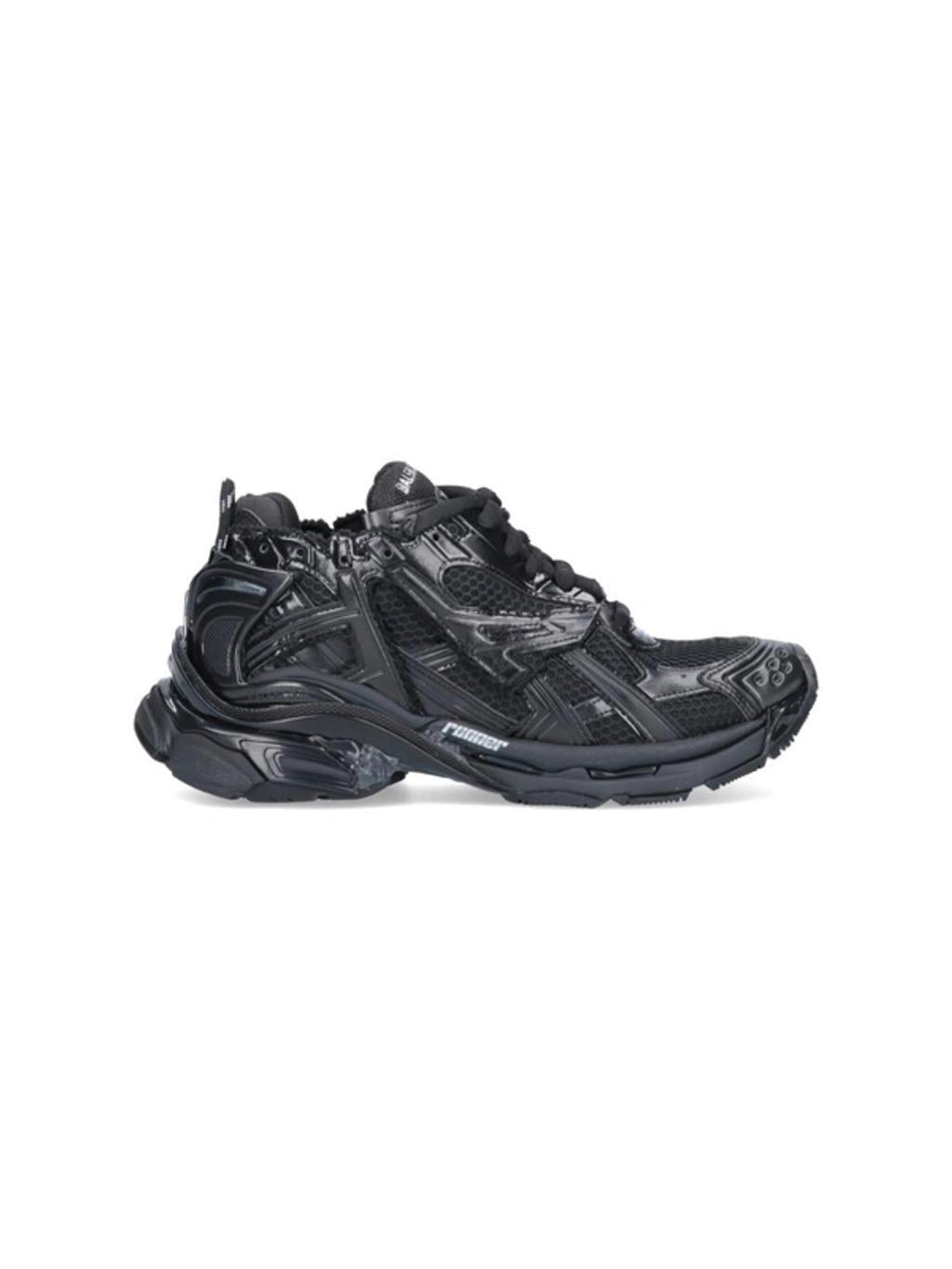 BALENCIAGA Runner Sneakers In Black Product Image