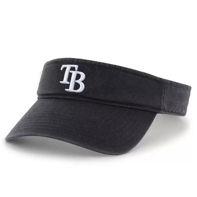 Mens 47 Tampa Bay Rays Clean Up Adjustable Visor, Blue Product Image