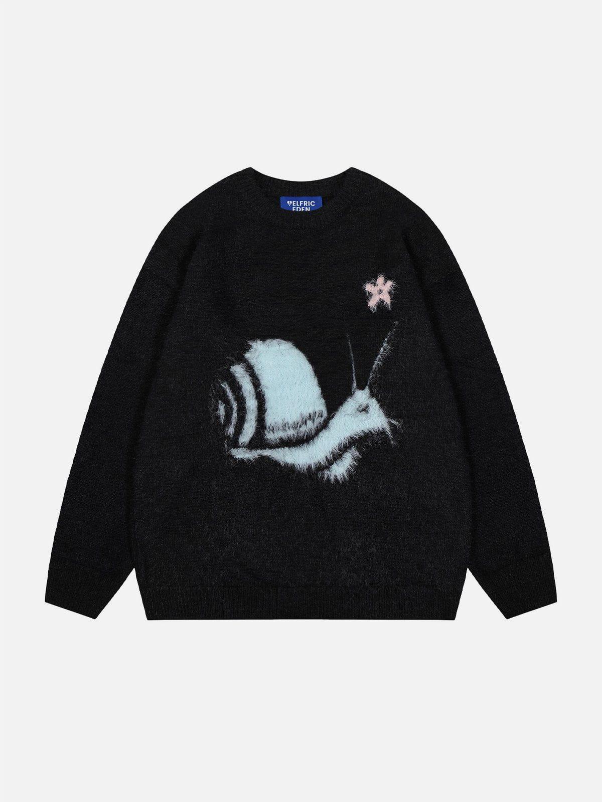 Aelfric Eden Cartoon Snail Sweater Product Image