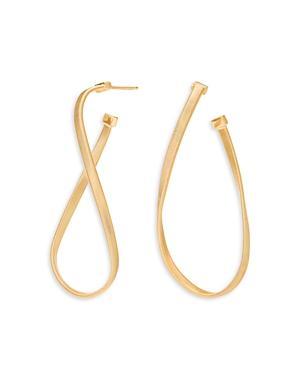 Womens Marrakech 18K Yellow Gold Large Twisted Hoop Earrings Product Image