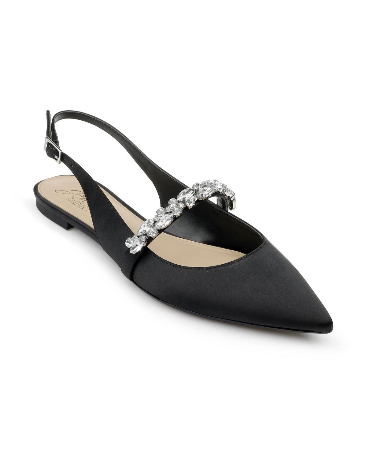 Jewel Badgley Mischka Bambi Slingback Skimmer Flat Product Image