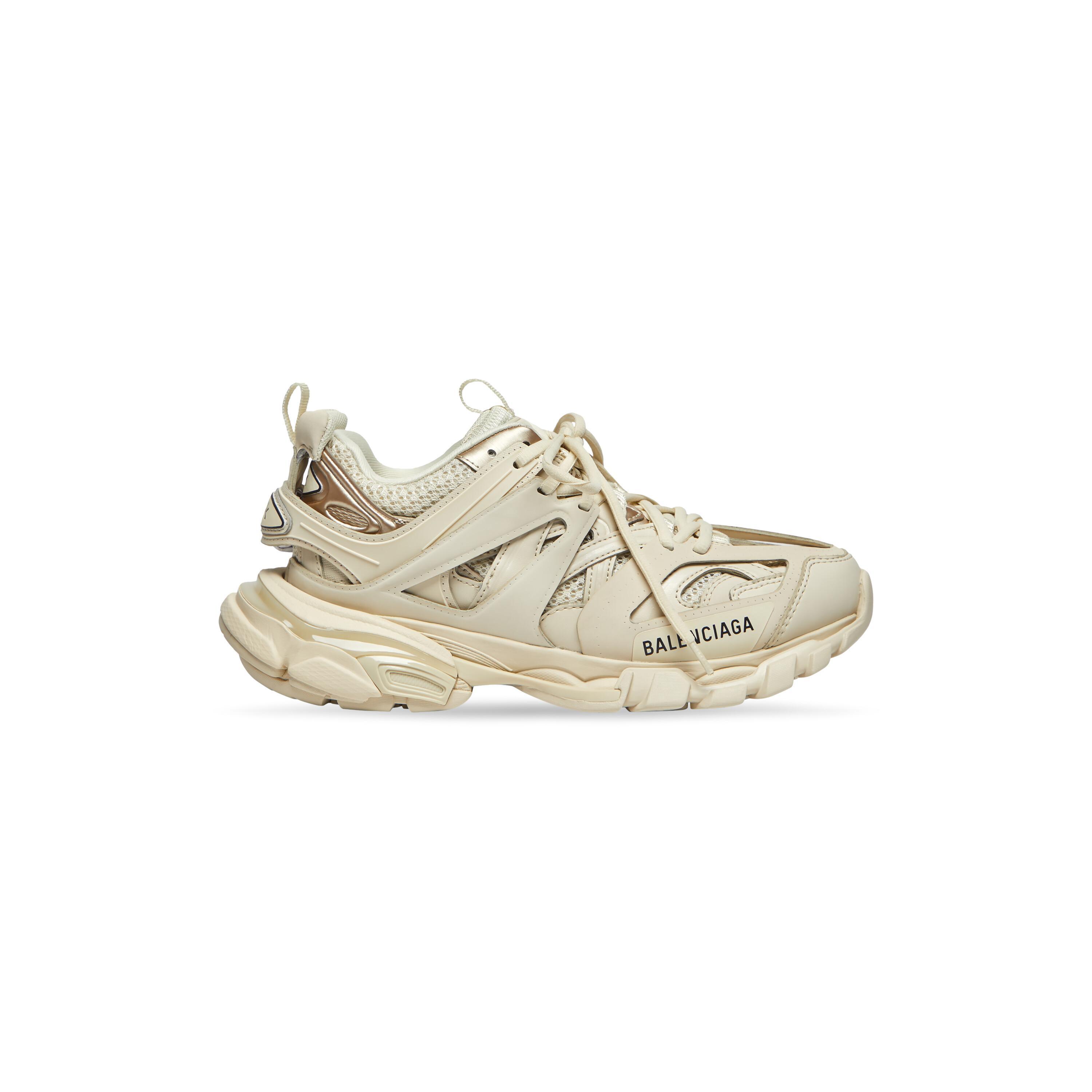 Women's Track Sneaker  in Beige Product Image