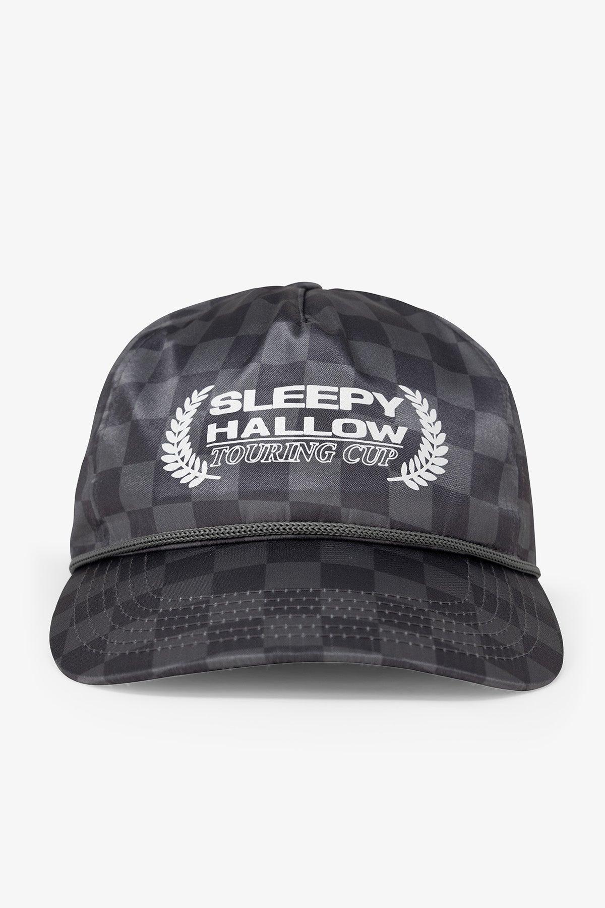 SHRC Checkered Satin Hat - Black Product Image