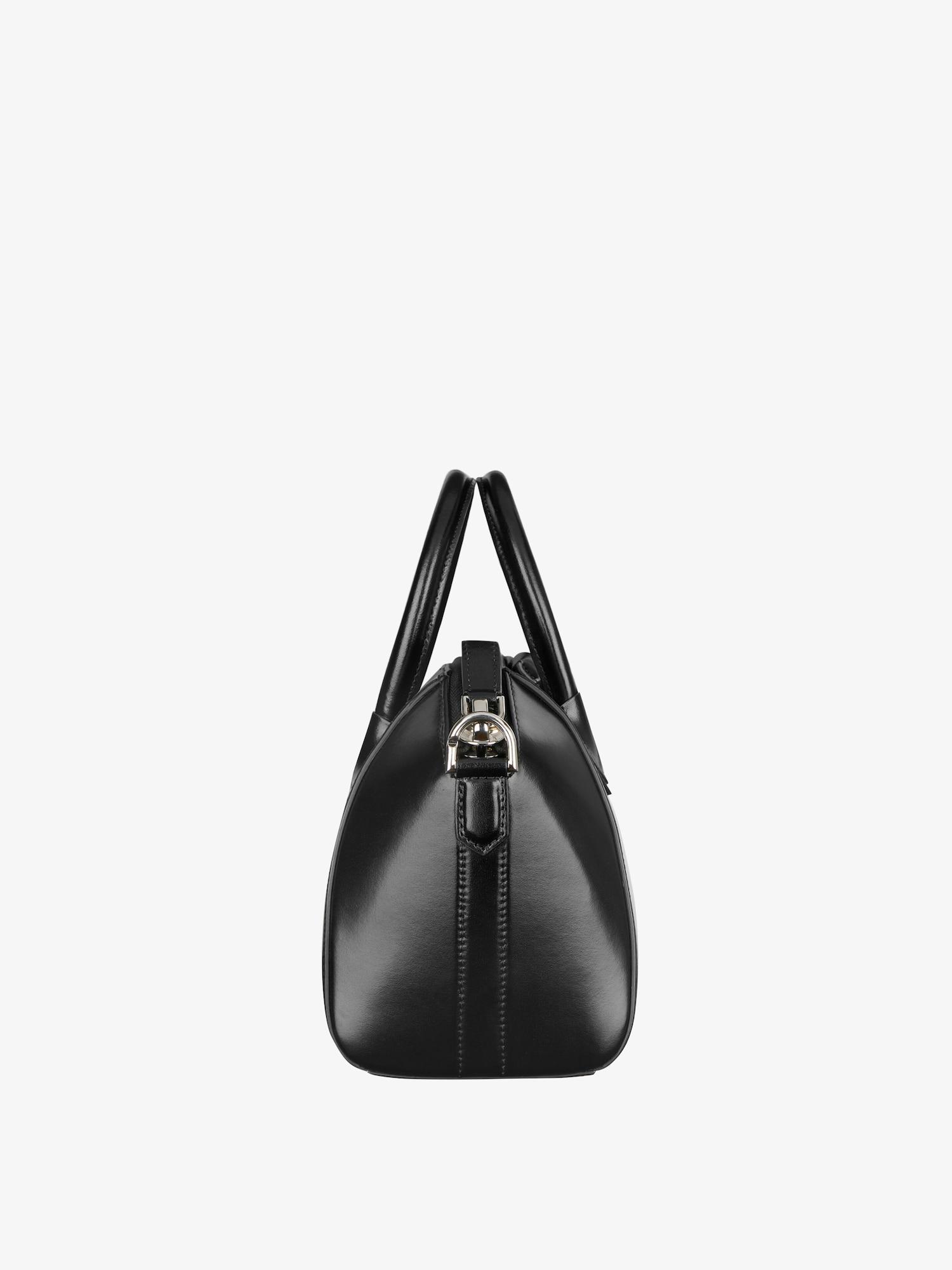 Small Antigona bag in Box leather Product Image