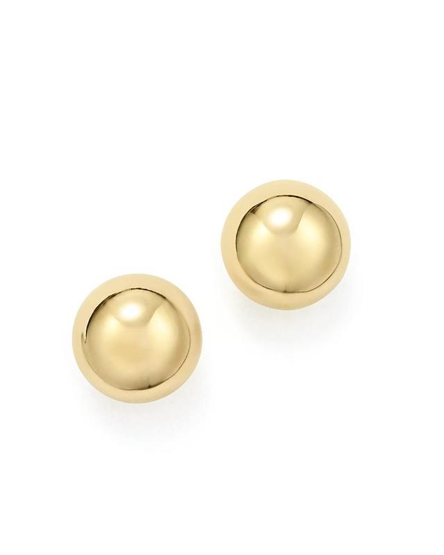 14K Yellow Gold Ball Stud Earrings - 100% Exclusive Product Image