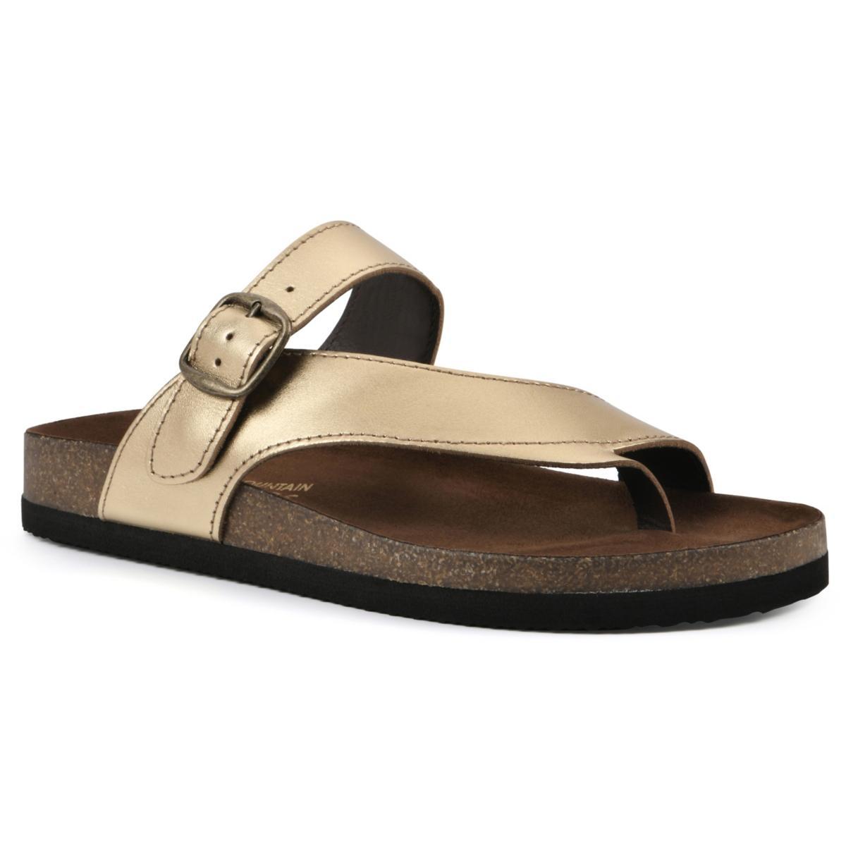 White Mountain Womens Carly Footbed Sandals Product Image