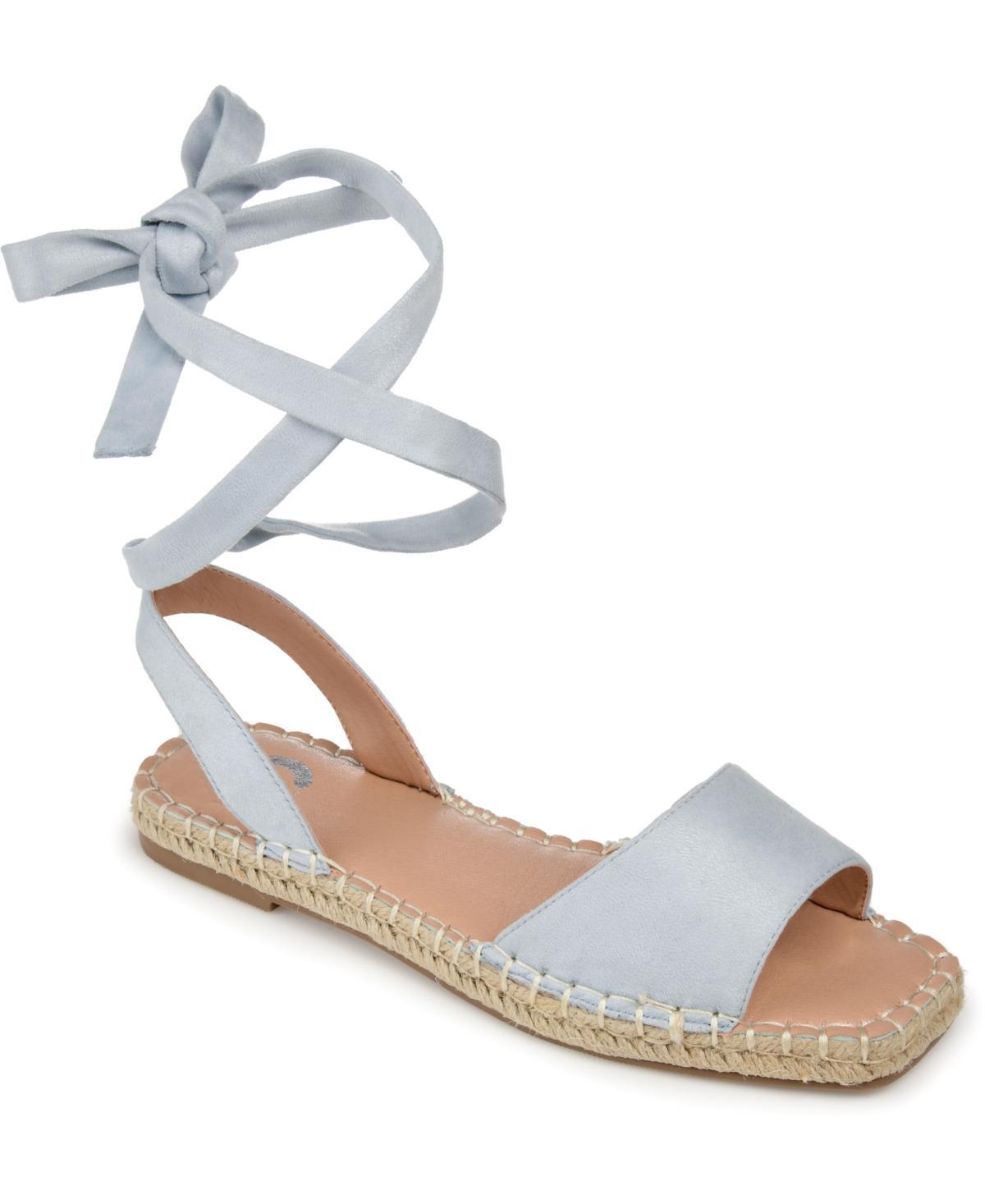 Journee Collection Emelie Womens Espadrille Sandals Blue Product Image