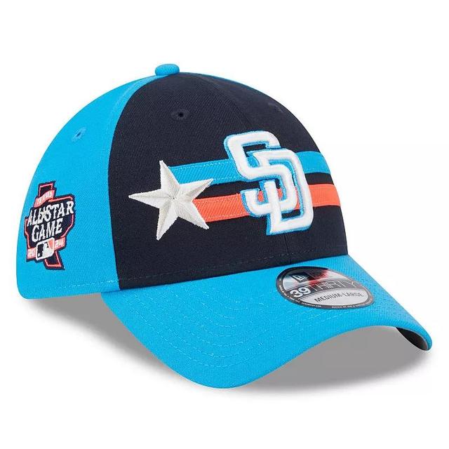 Mens New Era San Diego Padres 2024 MLB All-Star Game 39THIRTY Flex Hat Blue Product Image