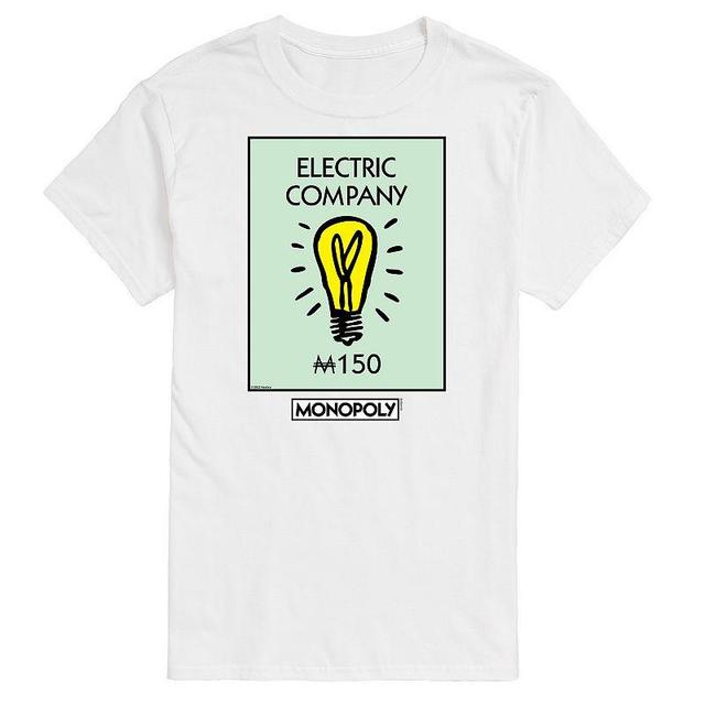 Mens Monopoly Electric Company Graphic Tee Product Image