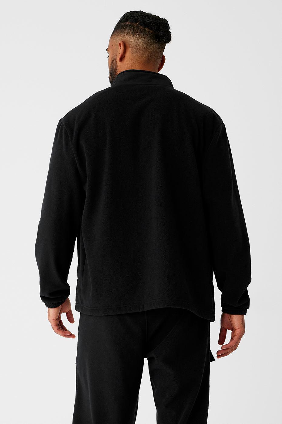 Polar Fleece Ridge Full Zip Jacket - Black Product Image