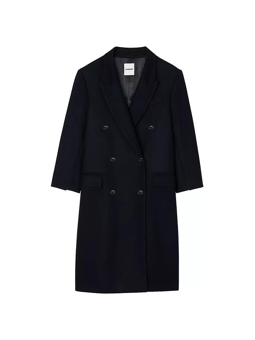 Long Wool-Blend Coat product image