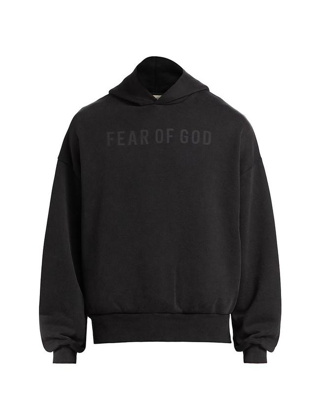 Mens Logo Overlapped Hoodie Product Image