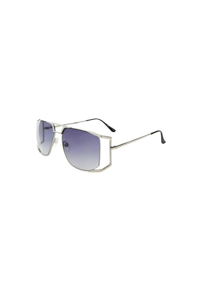 MANGO - Metallic frame sunglasses - One size - Women Product Image