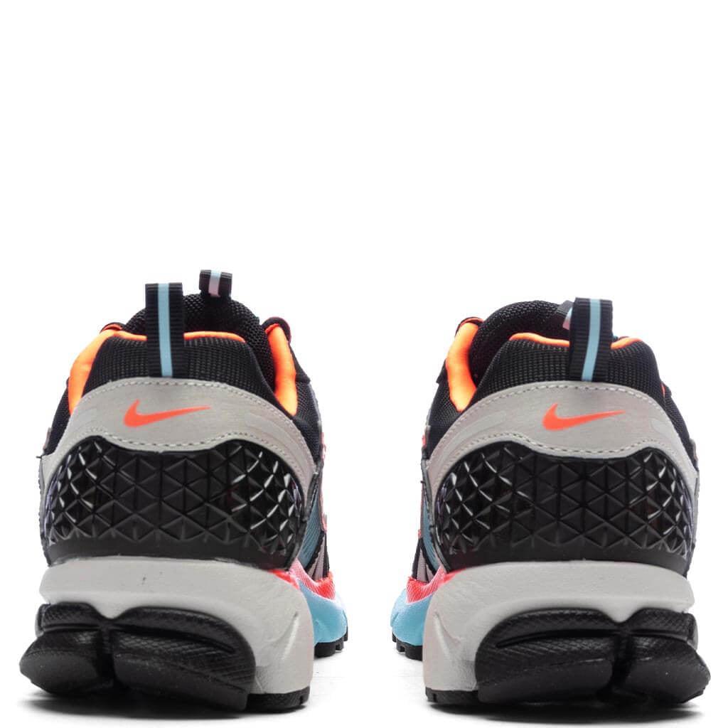 Women's Zoom Vomero 5 Premium - Black/Light Bone/Blue Gaze/Total Orange Female Product Image