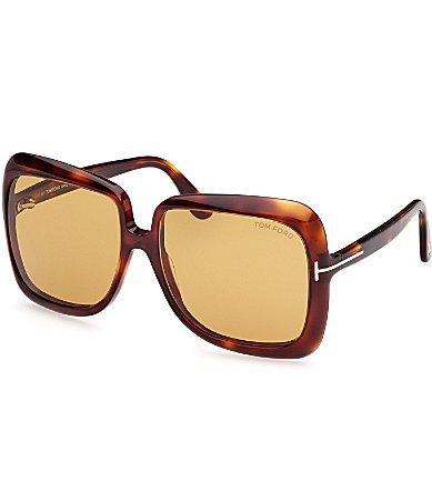 Womens Lorelai 59MM Square Sunglasses Product Image