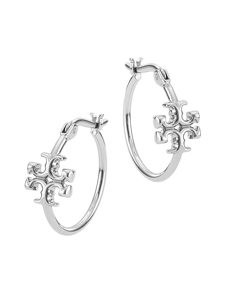 Tory Burch Eleanor Small Hoop Earrings Product Image