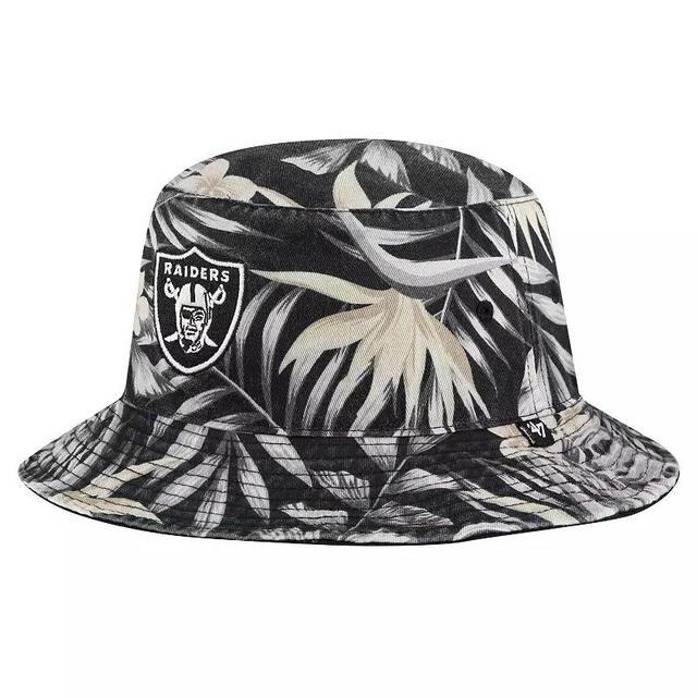 Mens 47 Black Las Vegas Raiders Tropicalia Bucket Hat Product Image