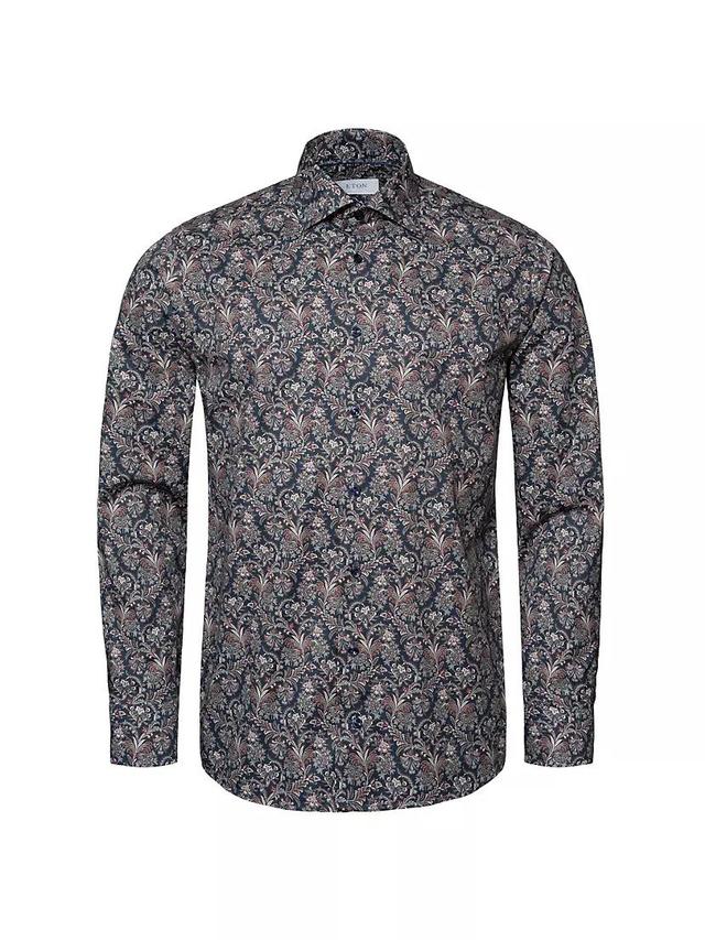 Slim-Fit Paisley Dress Shirt Product Image