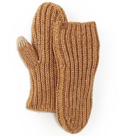 UGG Womens Chunky Rib Mittens Product Image