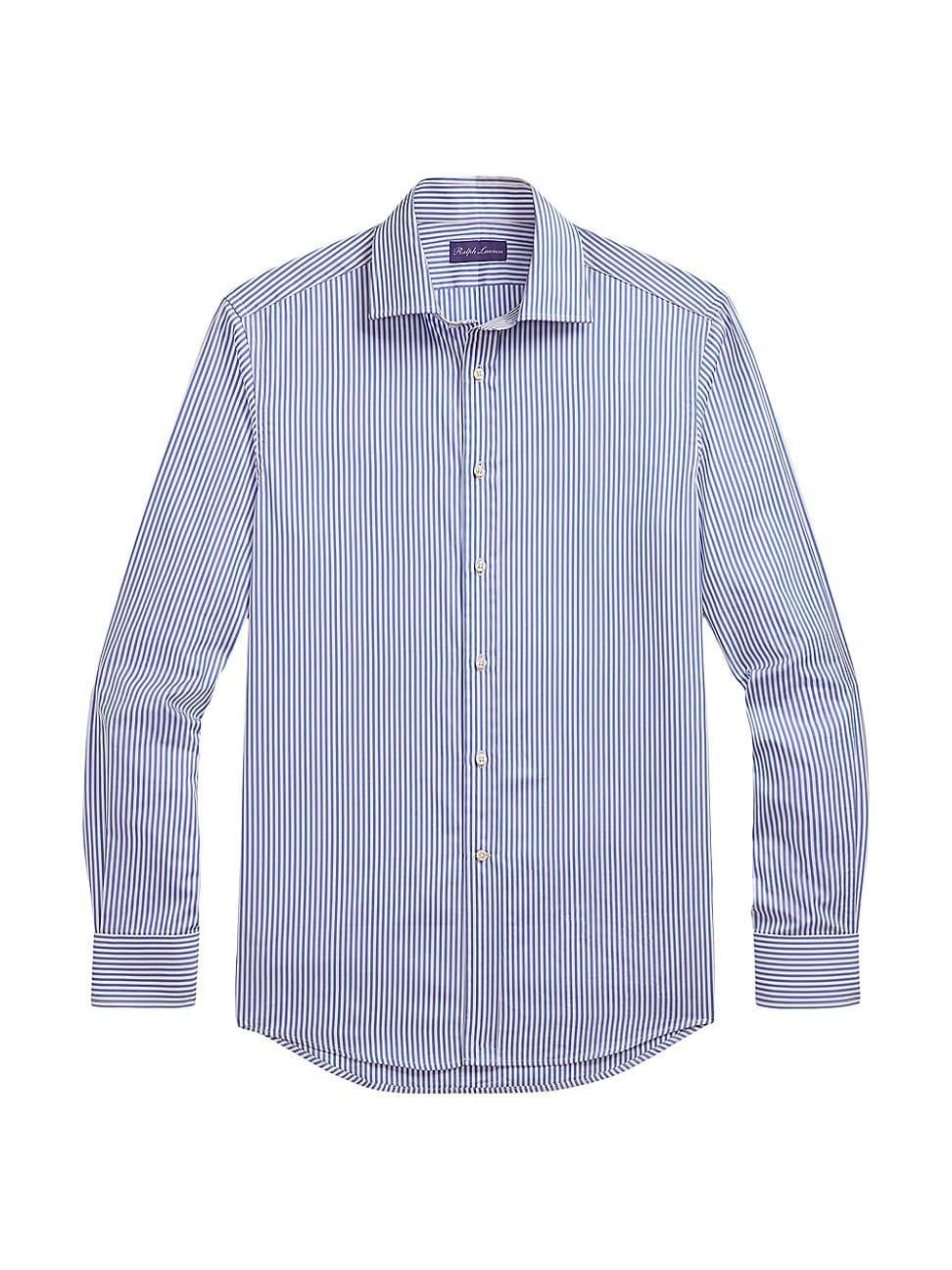 Mens Bengal-Stripe Cotton Poplin Shirt Product Image