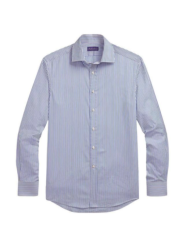 Mens Bengal-Stripe Cotton Poplin Shirt Product Image