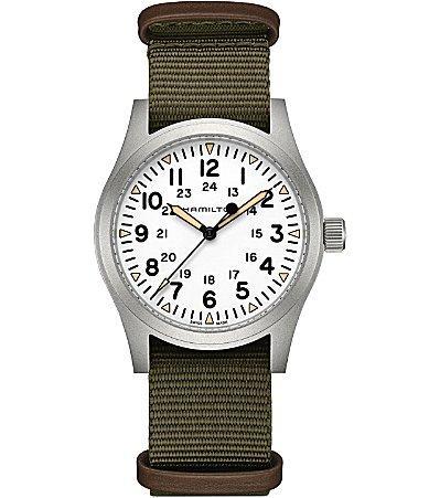 Hamilton Khaki Field Mechanical NATO Strap Watch, 42mm Product Image