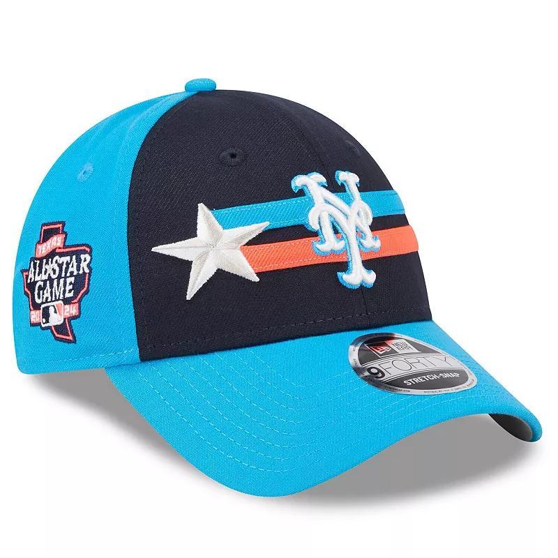 Mens New Era New York Mets 2024 MLB All-Star Game 9FORTY Adjustable Hat, Blue Product Image