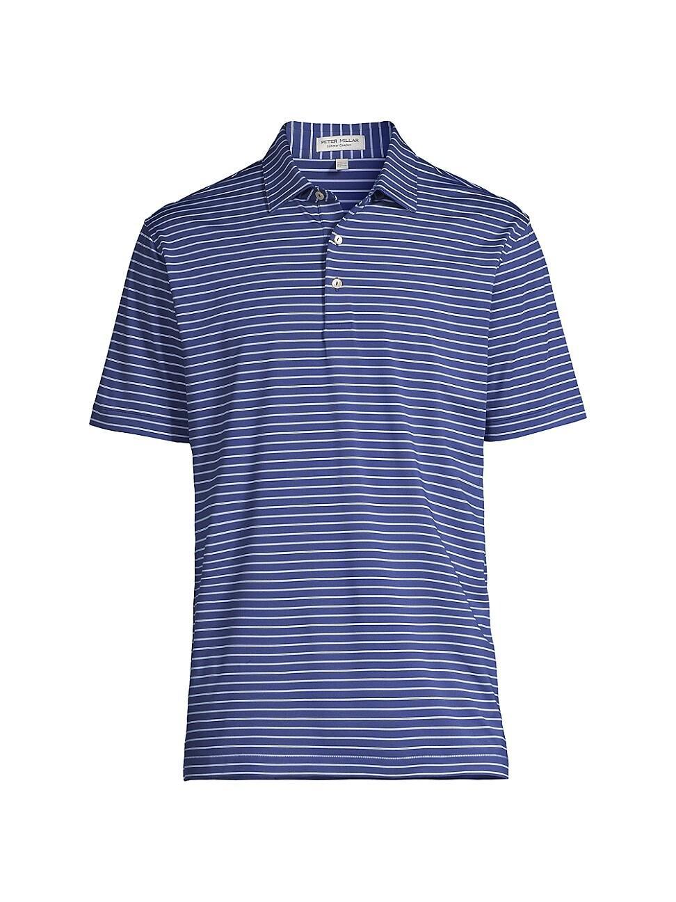 Peter Millar Drum Stripe Performance Jersey Polo Product Image