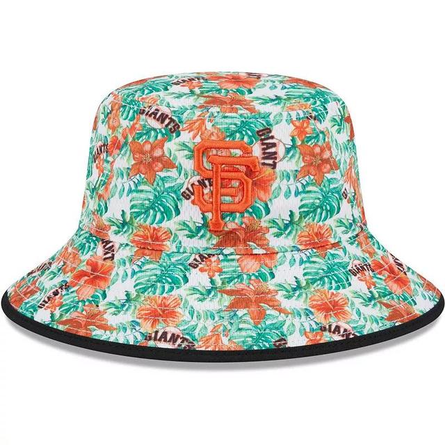 Mens New Era San Francisco Giants Tropic Floral Bucket Hat Product Image