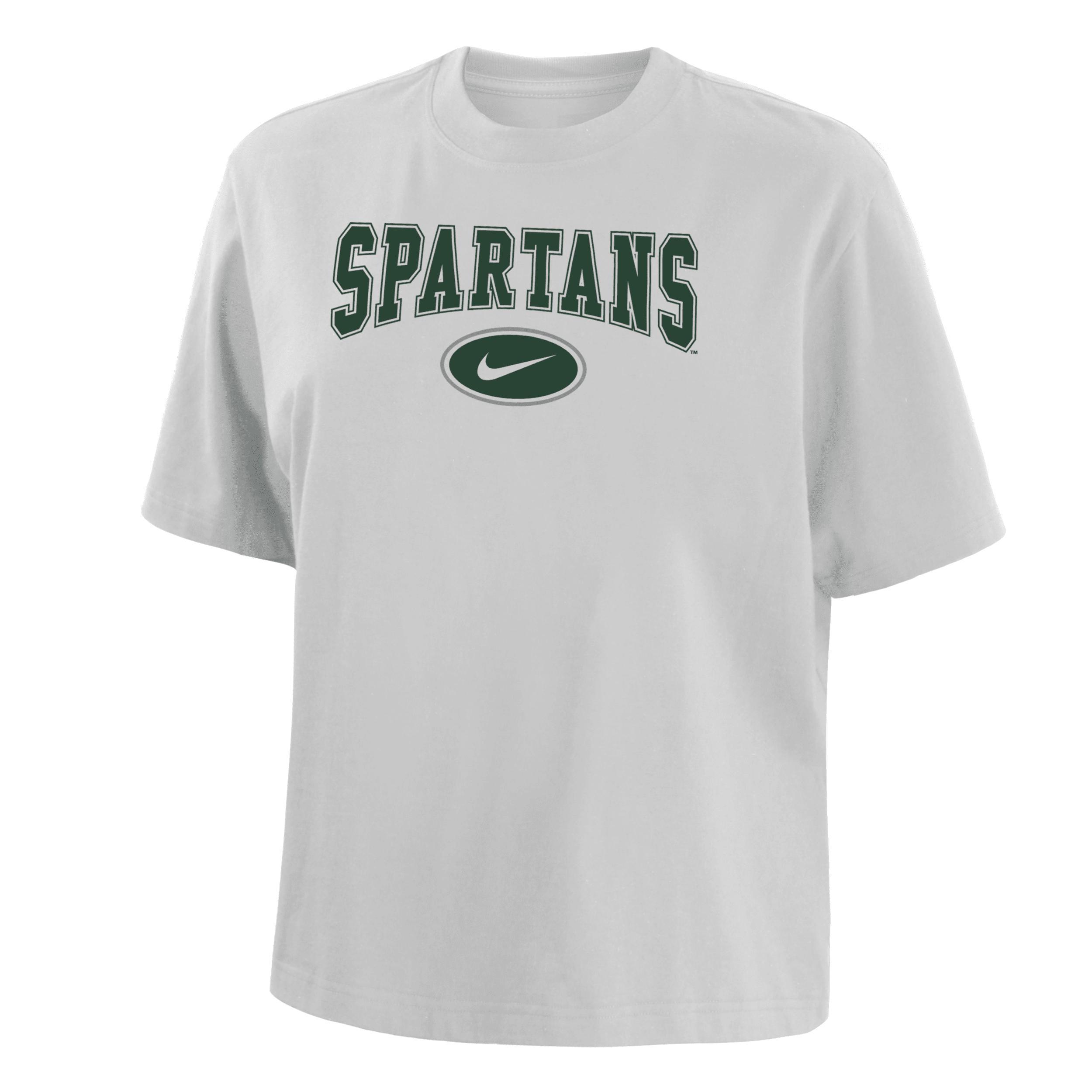 Michigan State Nike Women's College Boxy T-Shirt Product Image