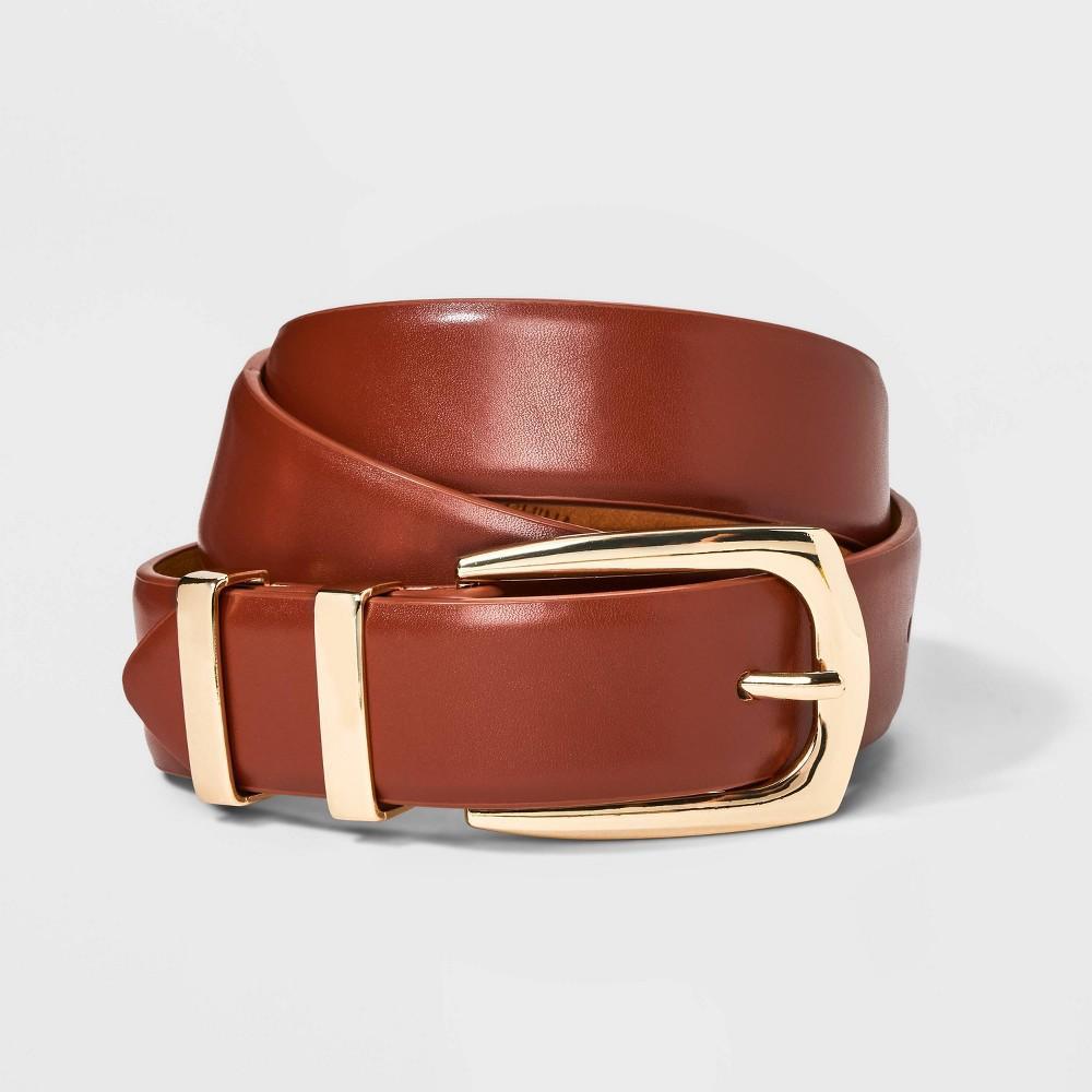 Womens Double Buckle Belt - A New Day Product Image