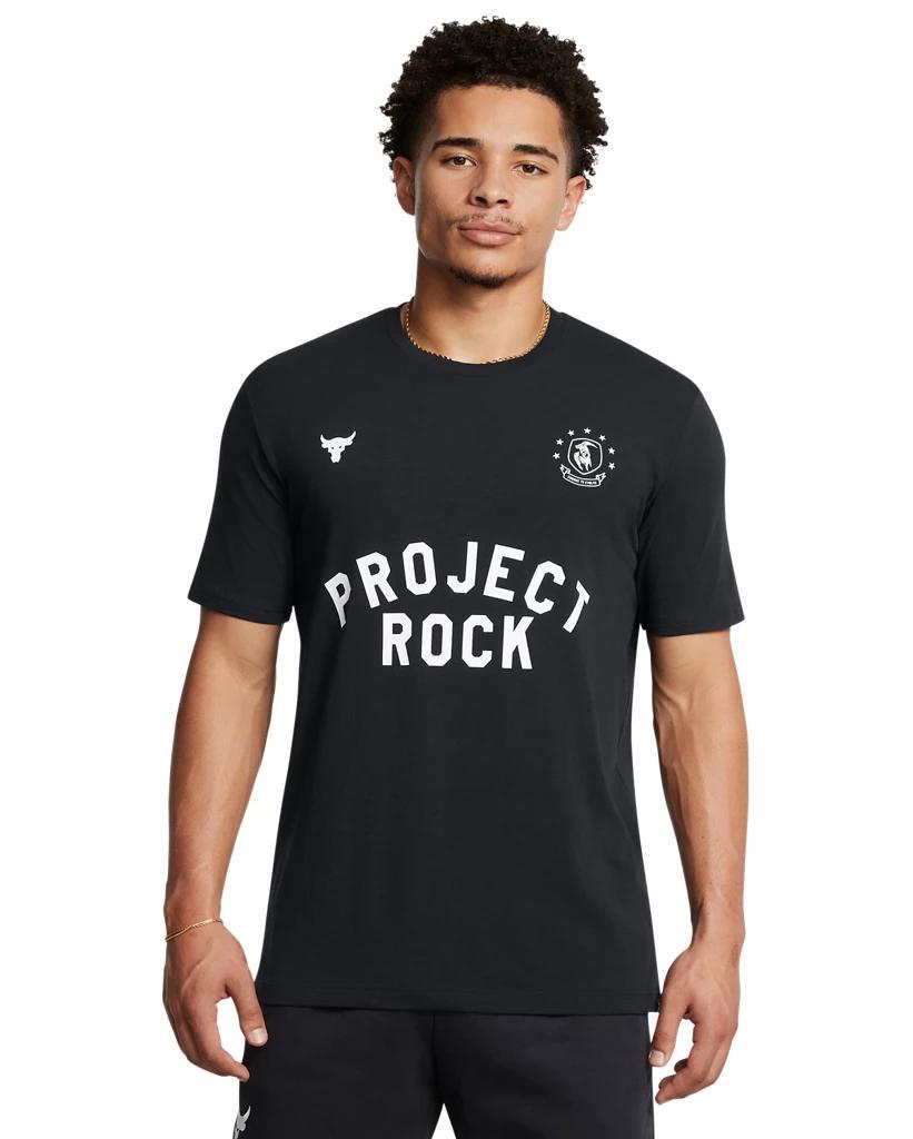 Men's Project Rock Badge Of Honor Short Sleeve Product Image