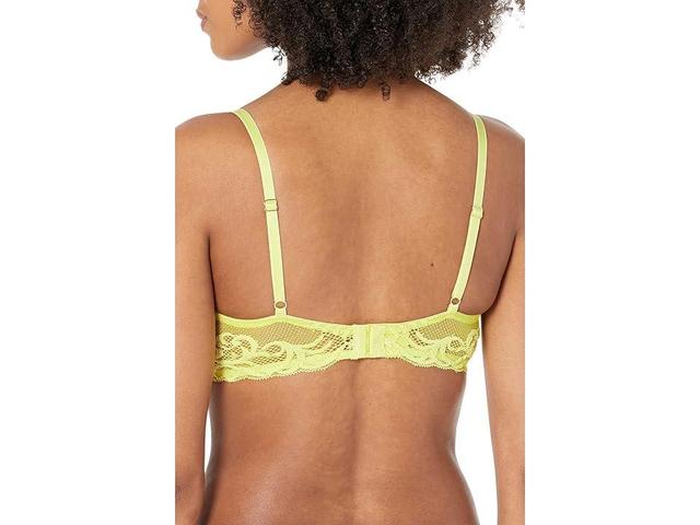 Natori Feathers Contour Plunge Bra 730023 (Lemon Lime) Women's Bra Product Image