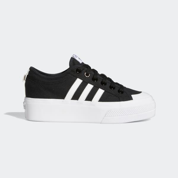 adidas Nizza Platform Shoes Core Black M 6 / W 7 Unisex Product Image