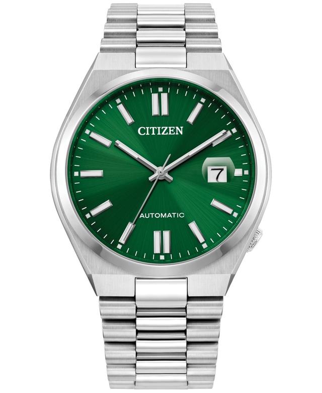 Citizen Mens Tsuyosa Automatic Stainless Steel Bracelet Watch 40mm - Silver-tone Product Image