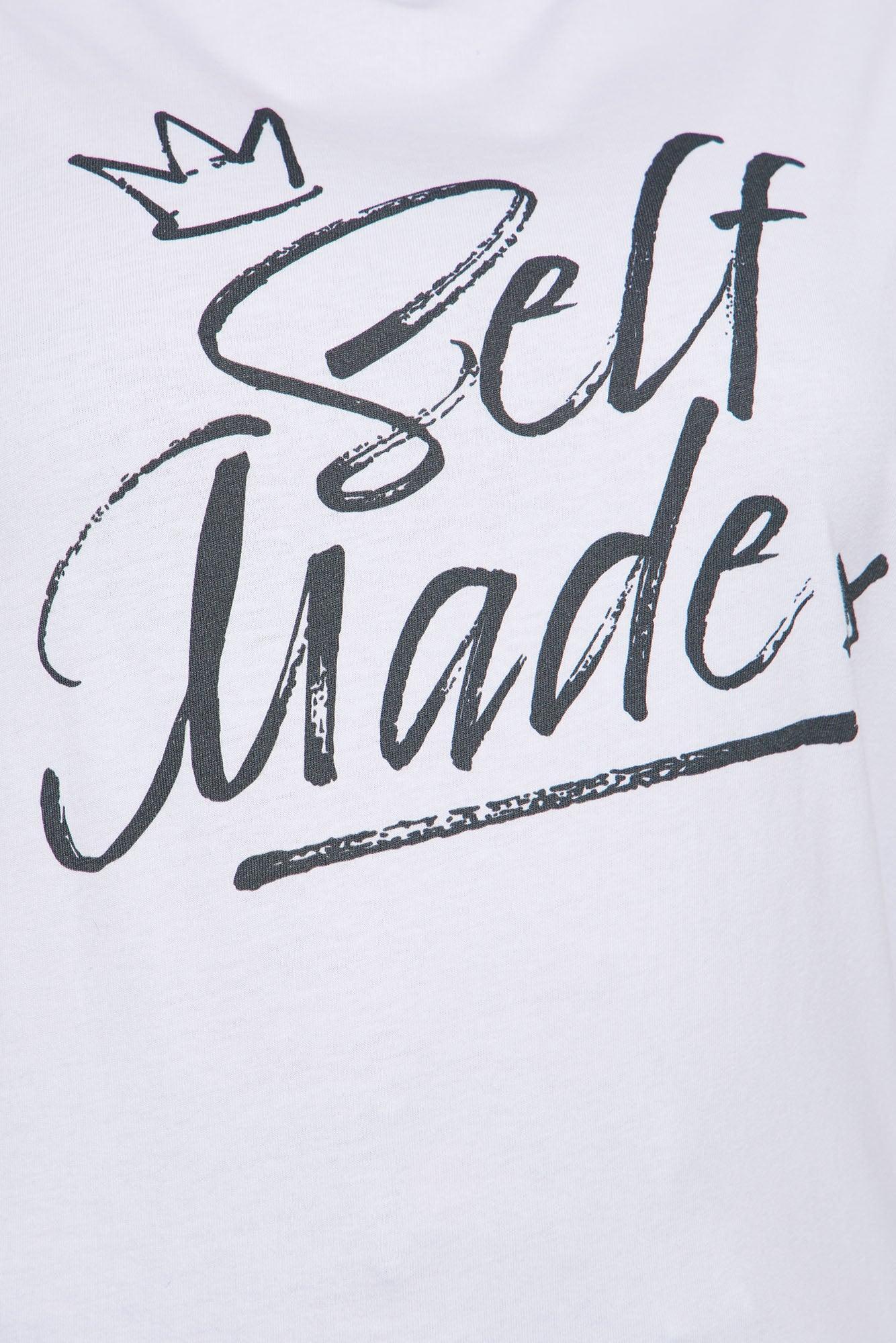 Self Made T-Shirt - White/combo Product Image