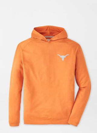 Peter Millar Mens Texas Pine Performance Hoodie | Color: Rust | Size: XL Product Image