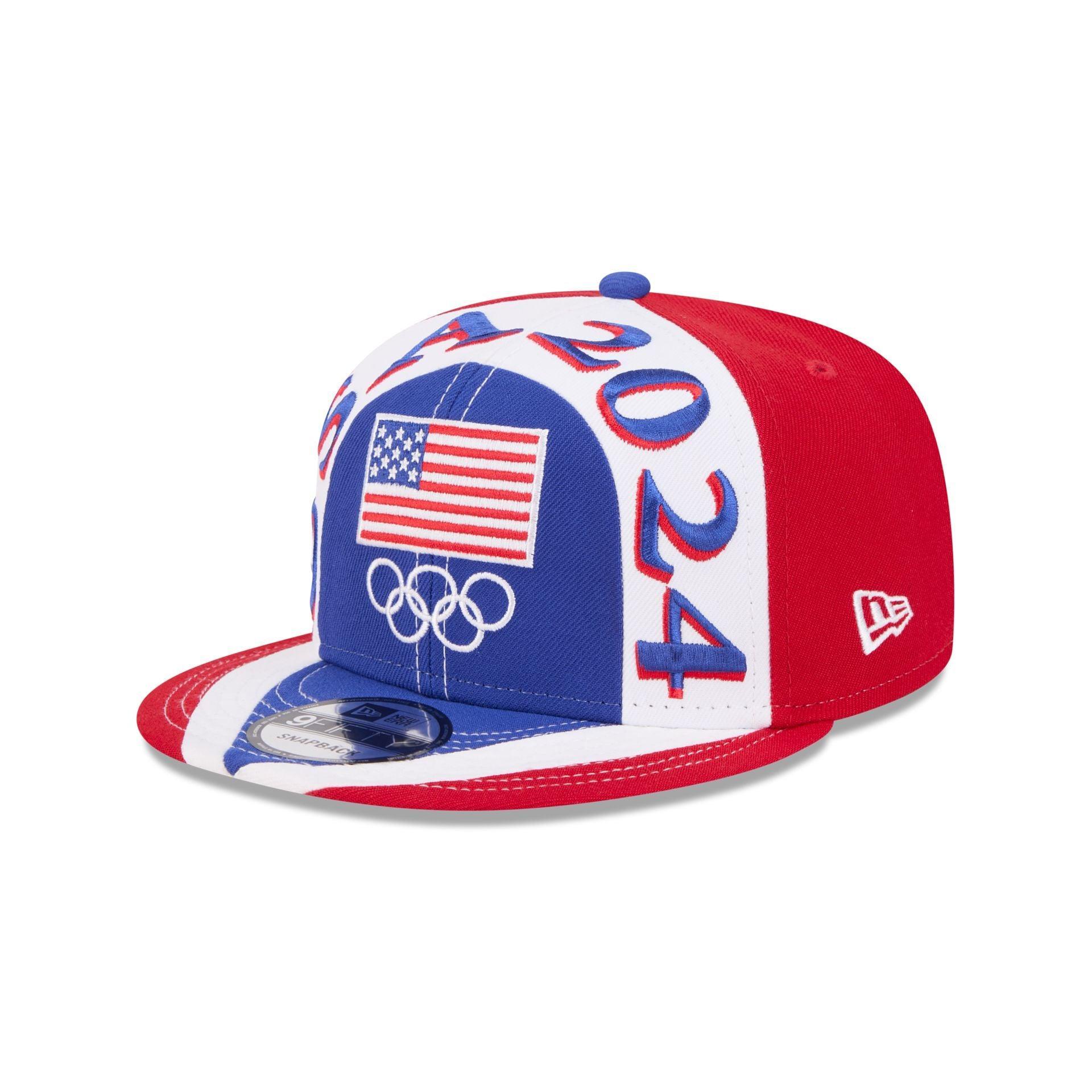 Team USA 2024 Olympics 9FIFTY Snapback Hat Male Product Image