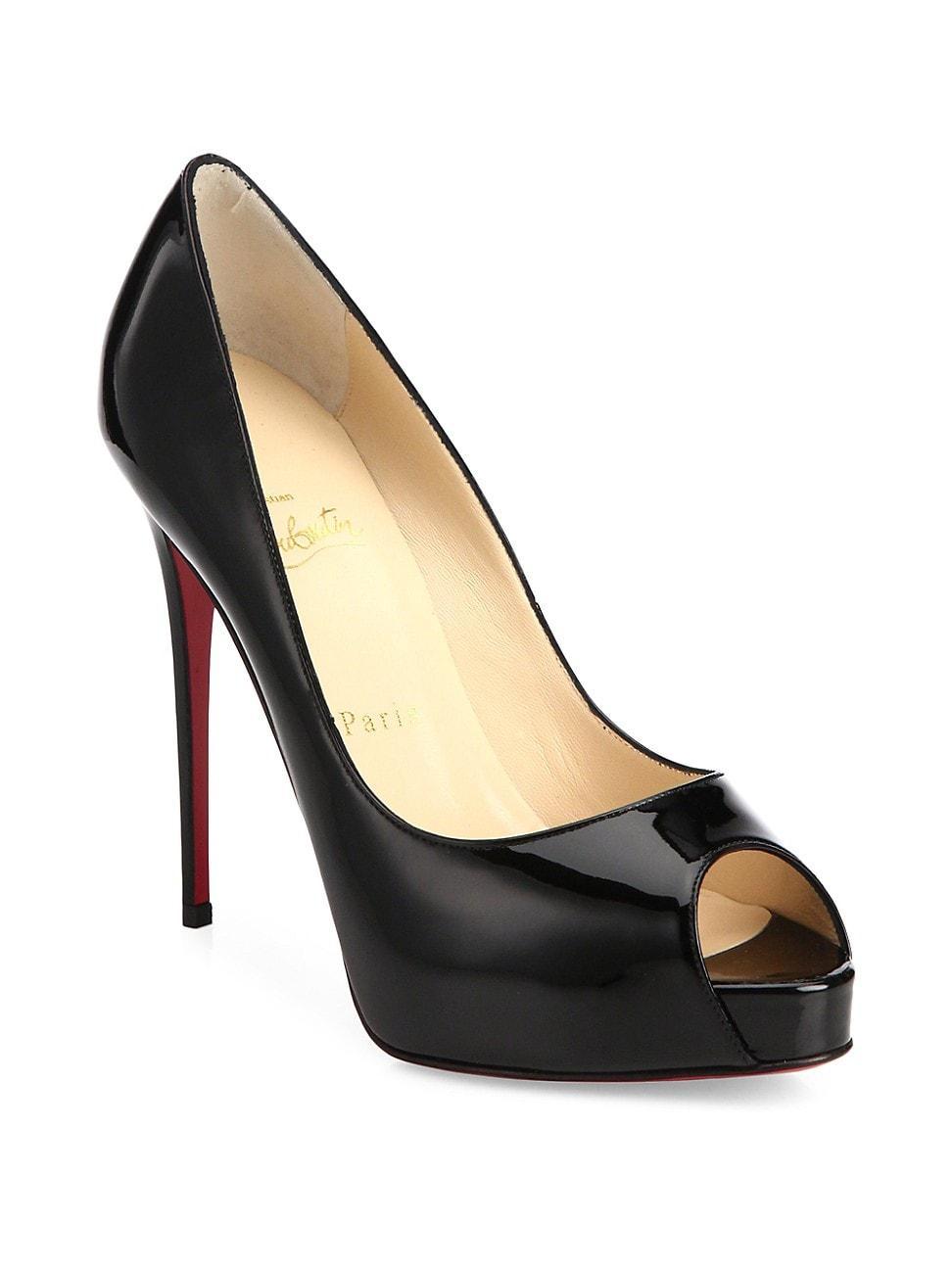 Womens New Very Priv 120MM Patent Leather Pumps Product Image