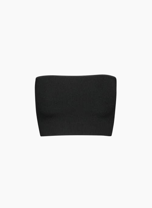 sculpt knit cropped tube top Product Image