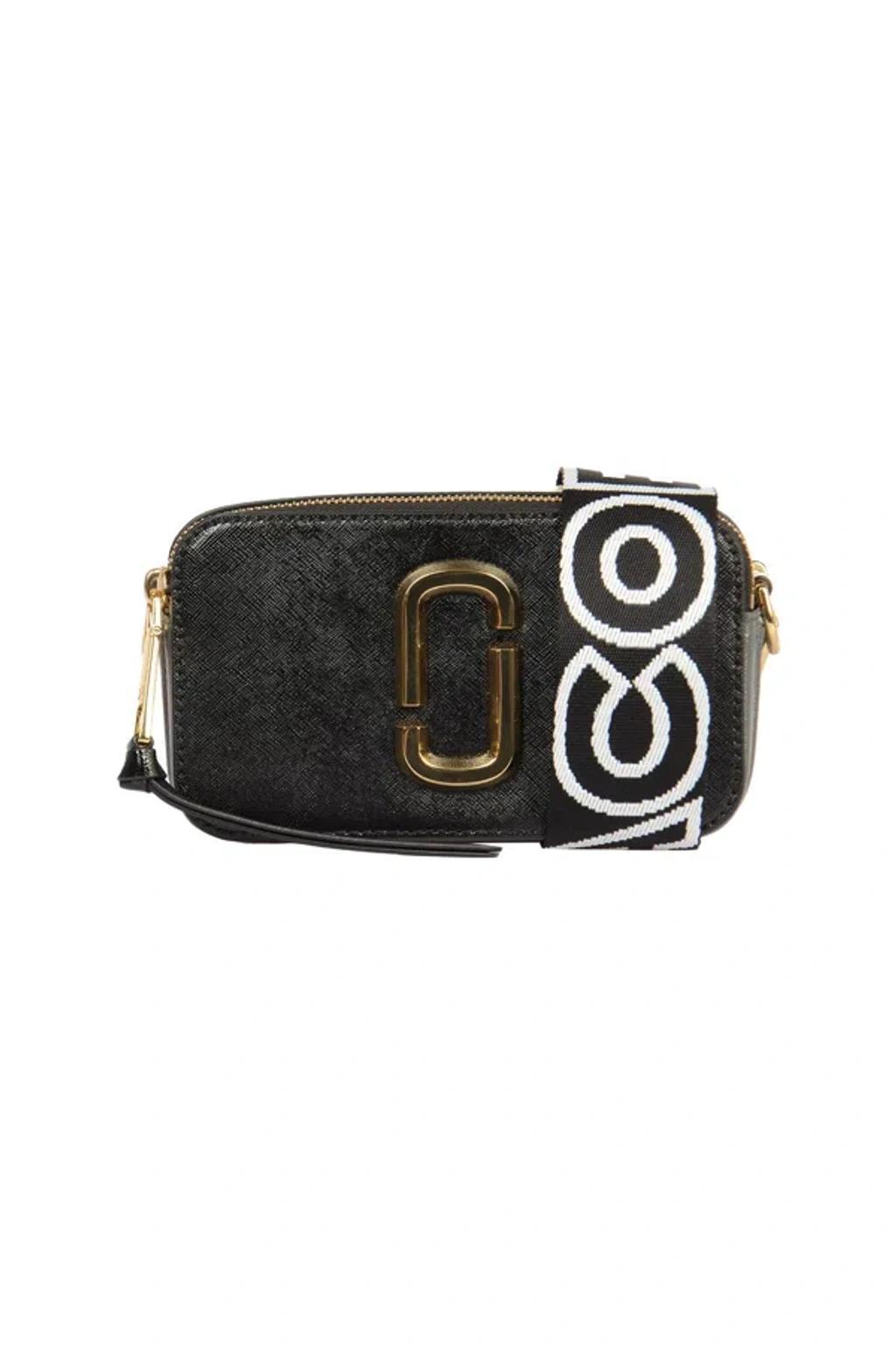 MARC JACOBS The Snapshot Shoulder Bag In Black Product Image