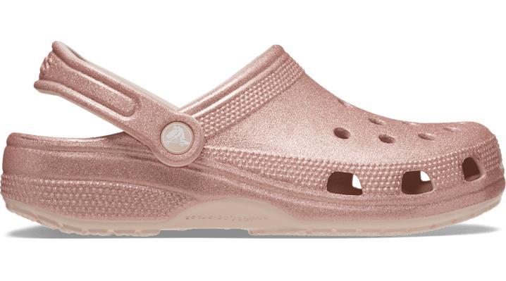 Crocs Womens Classic Glitter Clogs Product Image