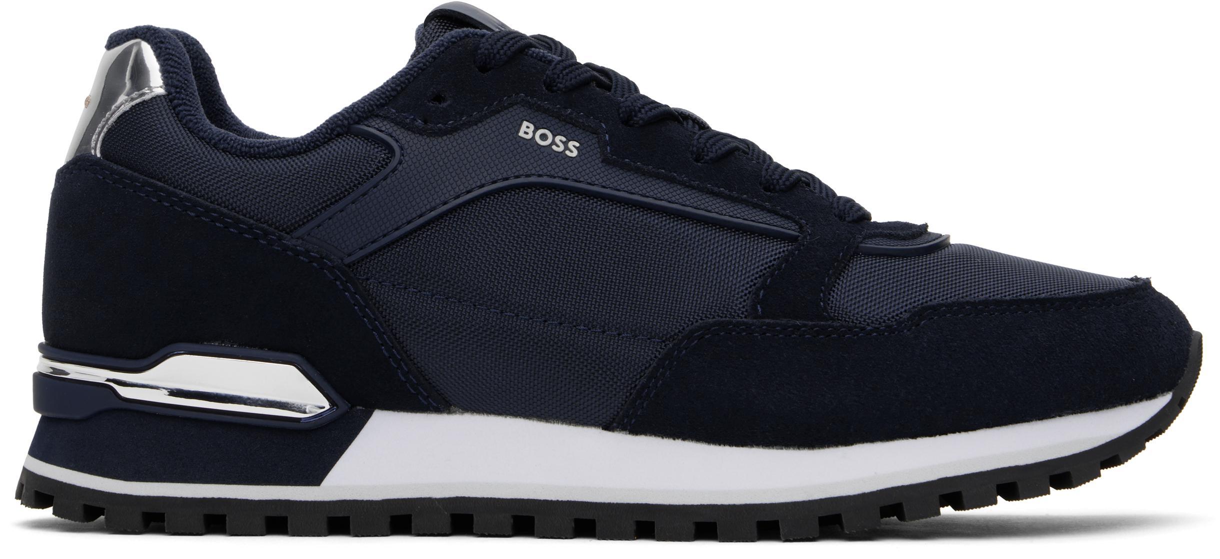 HUGO BOSS Parkour Sneakers In 410-navy Product Image