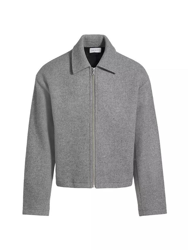 Lexington Brushed Wool Full-Zip Jacket Product Image