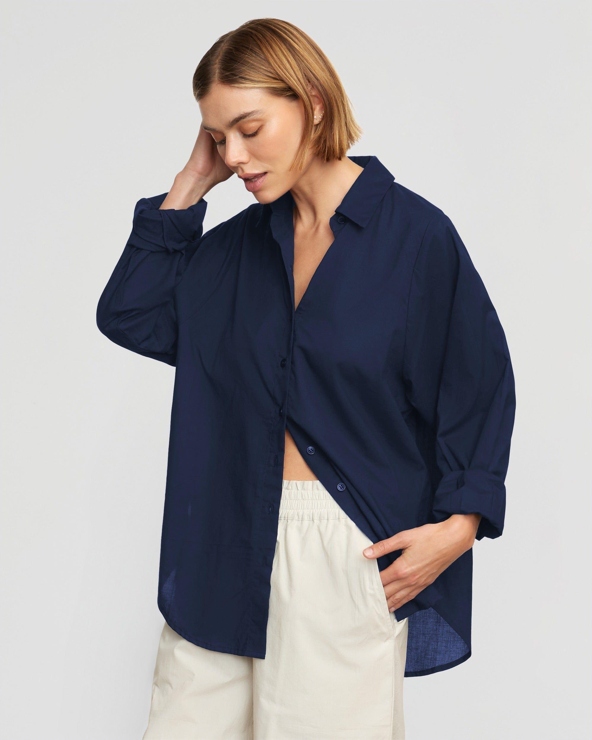 Dakota Oversized Organic Cotton Shirt Product Image