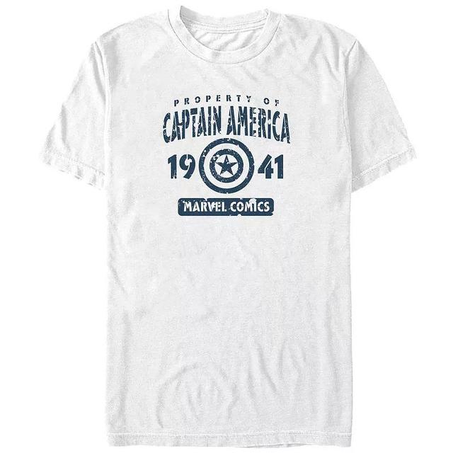 Big & Tall Marvel Captain America 1941 Marvel Comics Graphic Tee, Mens Product Image